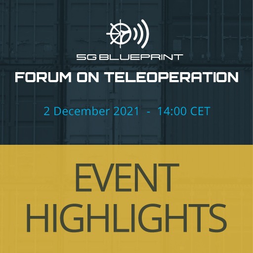 5G-Blueprint Forum on Teleoperation – event highlights